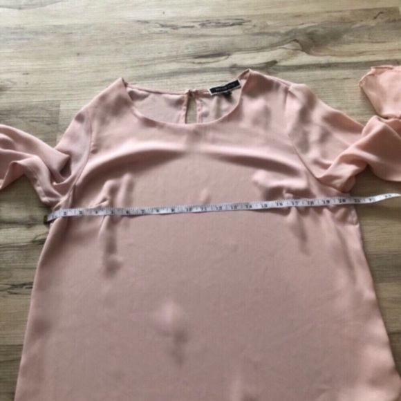 Chic Ruffle Sleeve Blouse in Soft Pink - Picture 8 of 8